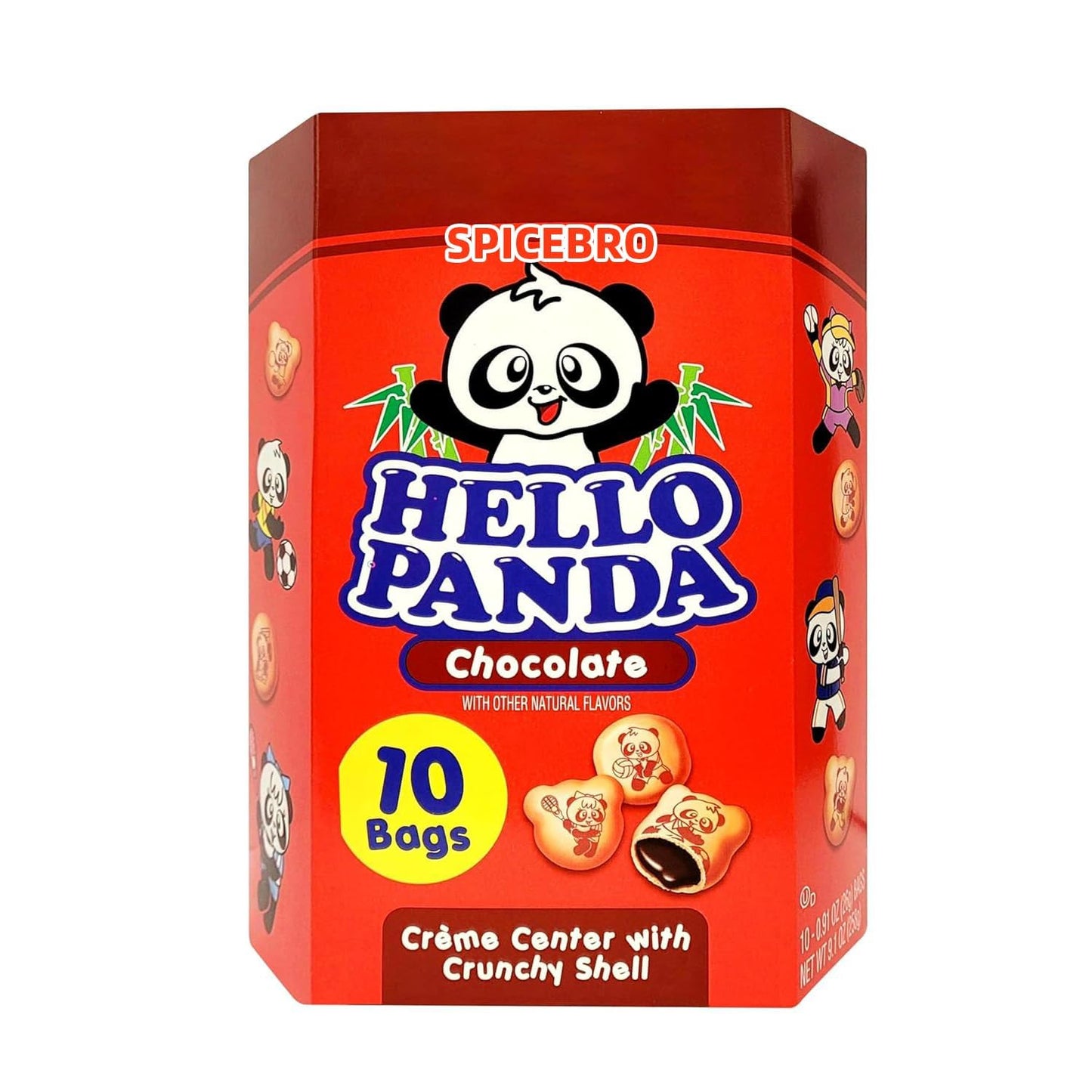Meiji Hello Panda Chocolate Biscuit, 9.1 Ounce
