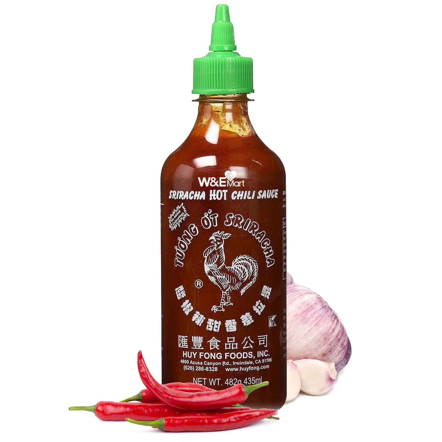 Huy Fong Hot Chili Sriracha Sauce 17 oz, 435ml