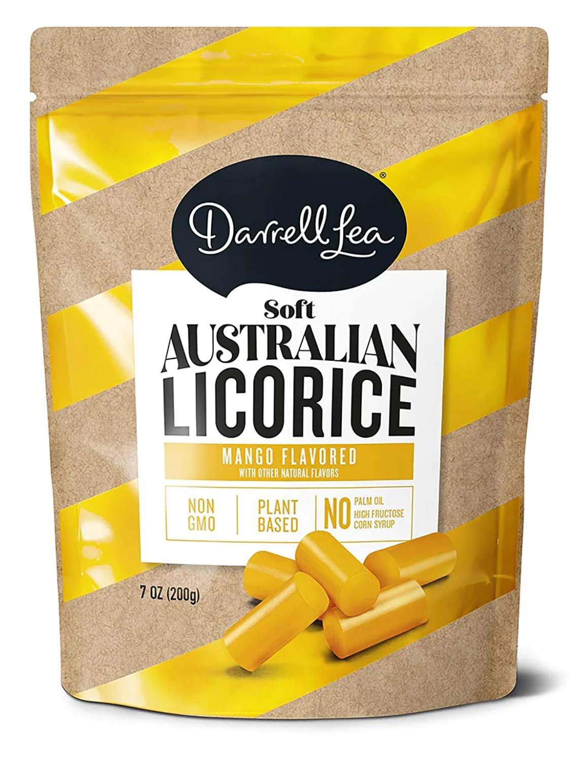 Darrell Lea Soft Australian Licorice 7oz Bag (1 Pack)