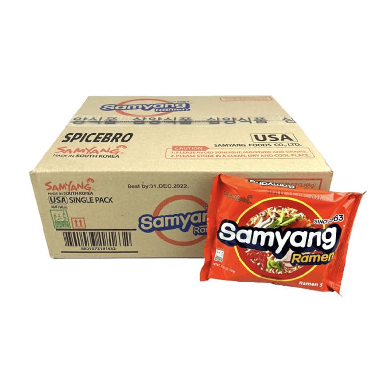 Samyang Ramen, 4.23-Ounce Units (Pack of 20)