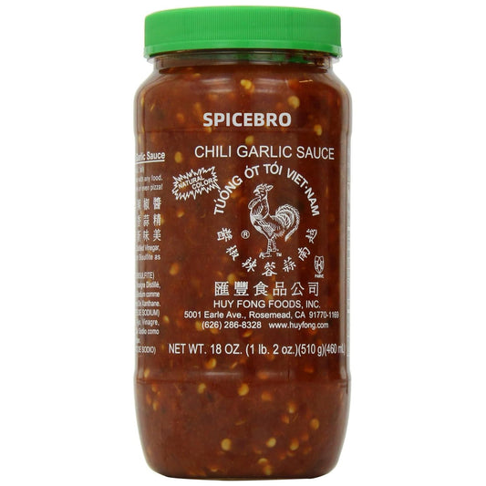 Huy Fong Chili Garlic Sauce 18 Oz (1 Pack)