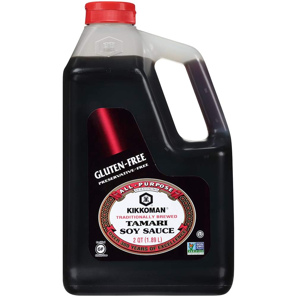 Tamari Gluten Free Soy Sauce, 0.5 Gallon, 2 QT (1.89L)