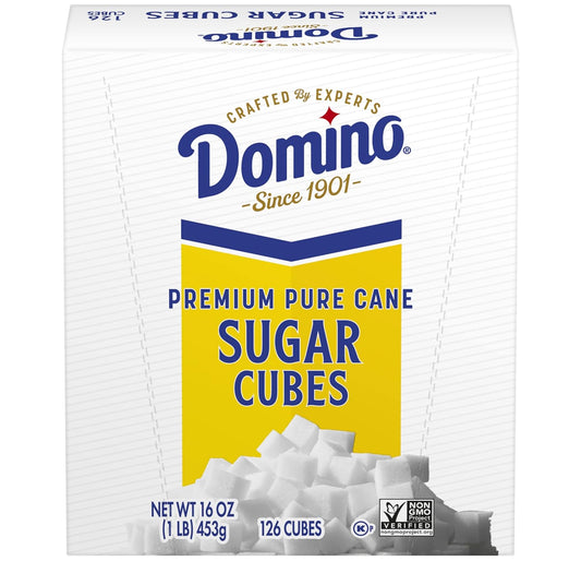 Domino Premium Pure Cane Sugar Cubes Dots 1 Pound Box