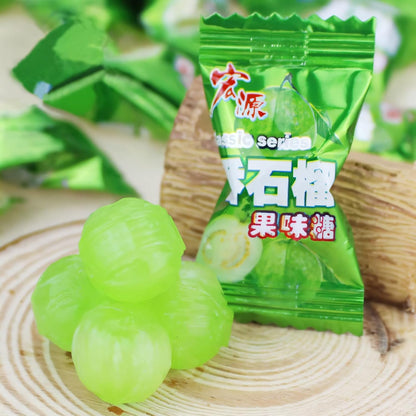 Hong Yuan Classic Guava Hard Candy, Chinese Classic Series 12.3 Oz, 1Pack 350g