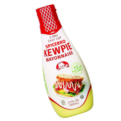 Kewpie Squeeze Mayonnaise, Japanese Mayo for Sandwich Spread, Salad, Toast, 12 Ounce, 1 Pack