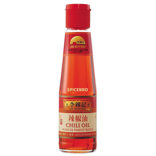 Lee Kum Kee Lkk Chili Oil, 7 Ounce 1 Jar, Natural Vegan Chili Oil