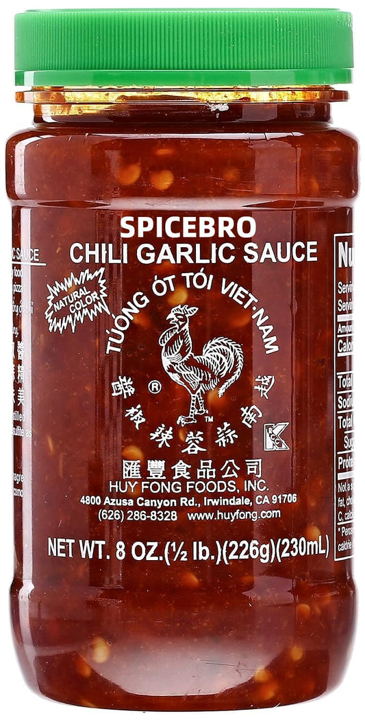 Chili Garlic Sauce, 8 oz (1 Pack)