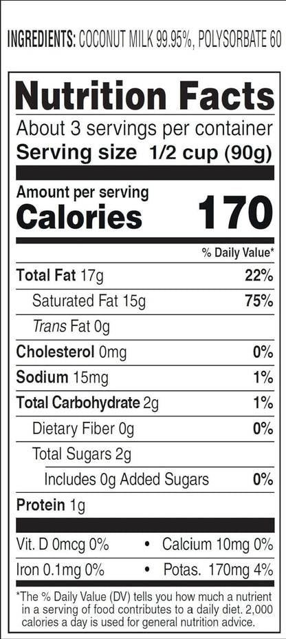 Aroy-D 100 Coconut Milk 8.5 Oz, 250ml, 1 Count, (Pack of 6)