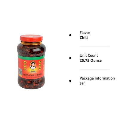 Lao Gan Ma Fried Chili in Oil Sauce 25.75oz, 730g 1Pack