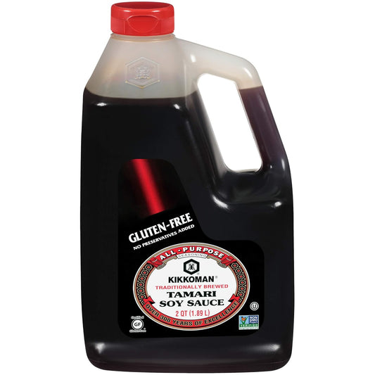 Tamari Gluten Free Soy Sauce, 0.5 Gallon, 2 QT (1.89L)