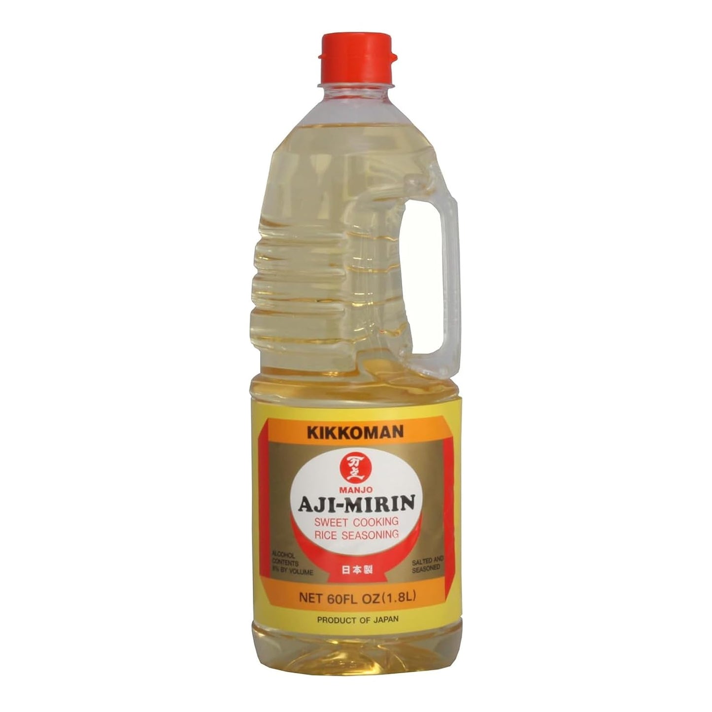 Aji mirin Japanese Cooking Wine Sweet Cooking Rice Seasoning  NET 60 FL OZ (1.8L)