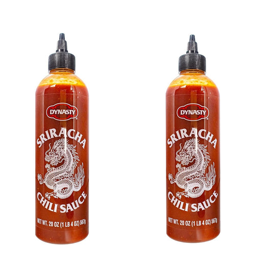 Dynasty Sriracha Chili Sauce 20 oz （Pack of 2)