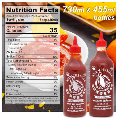 15.3 oz Sweet Sriracha Sauce Flying Goose