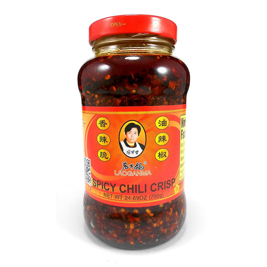 24.69 oz Spicy Chili Crisp Hot Sauce Lao Gan Ma