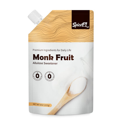 SPICEEL Monk Fruit Sweetener with Allulose (8 oz)