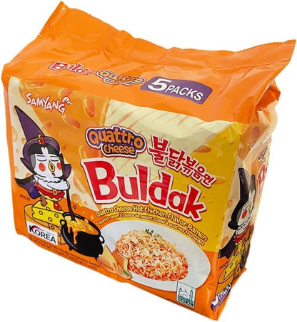 5.11 oz Buldak Quattro Cheese Ramen Samyang