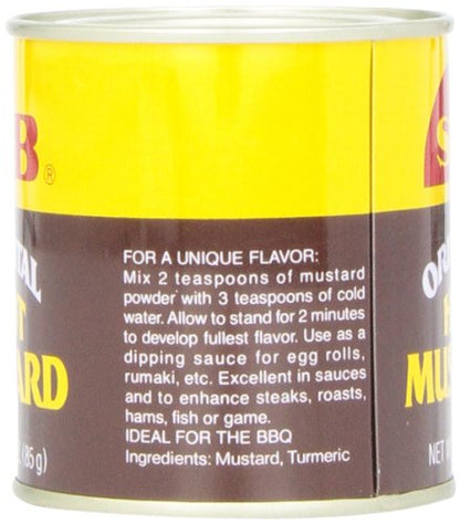 3 oz Oriental Hot Mustard Powder S&B