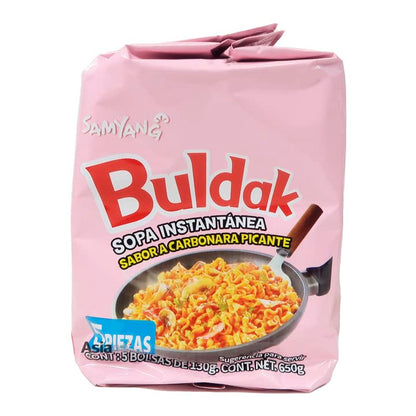 4.58 oz Buldak Carbo Spicy Stir-Fried Noodles Samyang